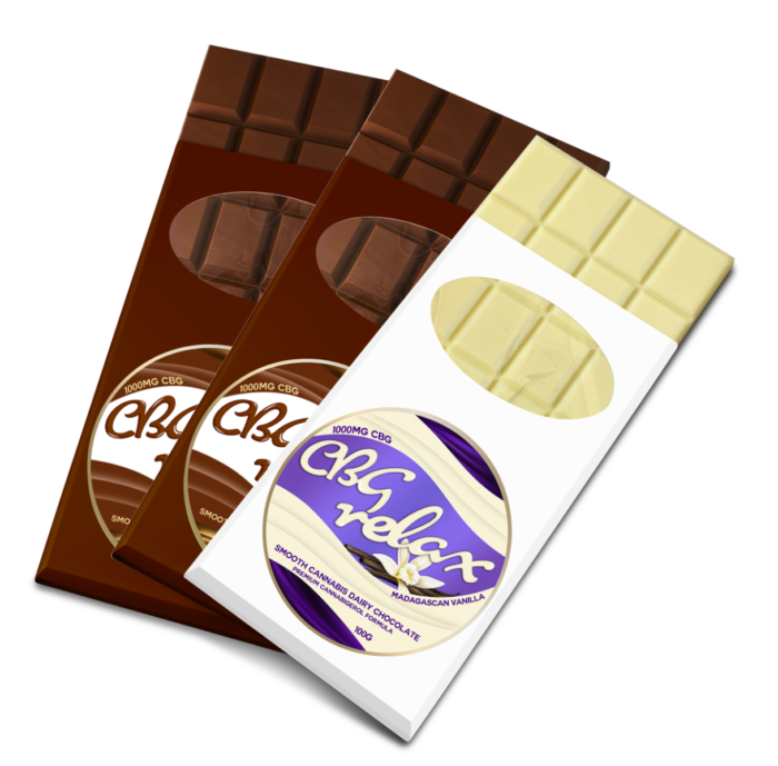 CBG Relax Chocolate 1000mg CBG - High Strength