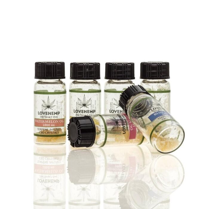 Love Hemp CBD Terpene Infused Crystals 500mg