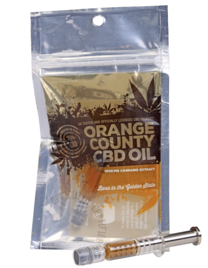 Orange County Distillate Syringe Big CBG & Spectrum