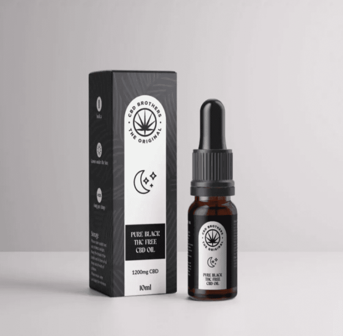 CBD Brothers Pure Black Edition CBD Oil – Indica