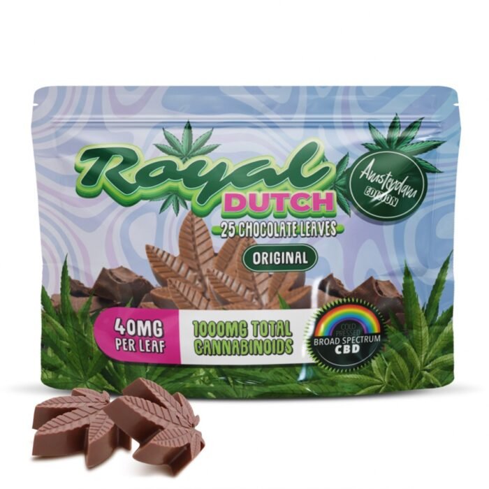 Royal Dutch CBD Chocolate Leaves