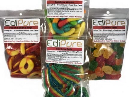 UK EdiPure Edible Candy 500mg THC