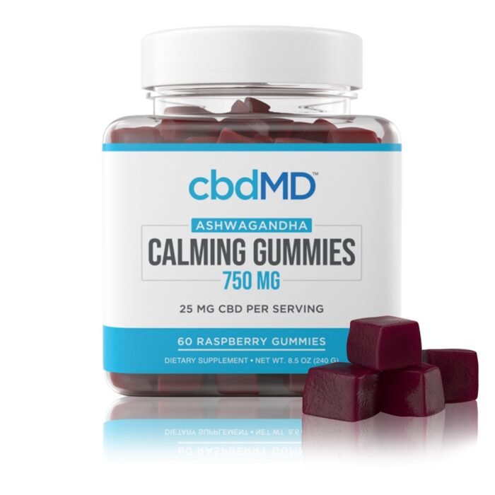 cbdMD Calming Gummies Ashwagandha 60pcs